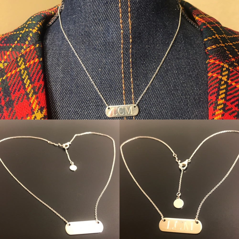 🔆 Stella & Dot ID name pendant necklace